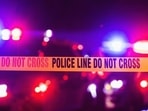 Accident or crime scene cordon tape, police line do not cross. (Getty Images/iStockphoto)