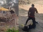 Pankaj Tripathi was arrested earlier on Sunday after a video of him brutally hitting a woman became widely circulated on social media. Pankaj Tripathi was arrested earlier on Sunday after a video of him brutally hitting a woman became widely circulated on social media.