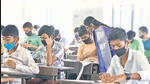 Even as the board examinations are scheduled to be held in February next year but there is no sign of giving uniforms to students of these classes. (HT file photo) Even as the board examinations are scheduled to be held in February next year but there is no sign of giving uniforms to students of these classes. (HT file photo)