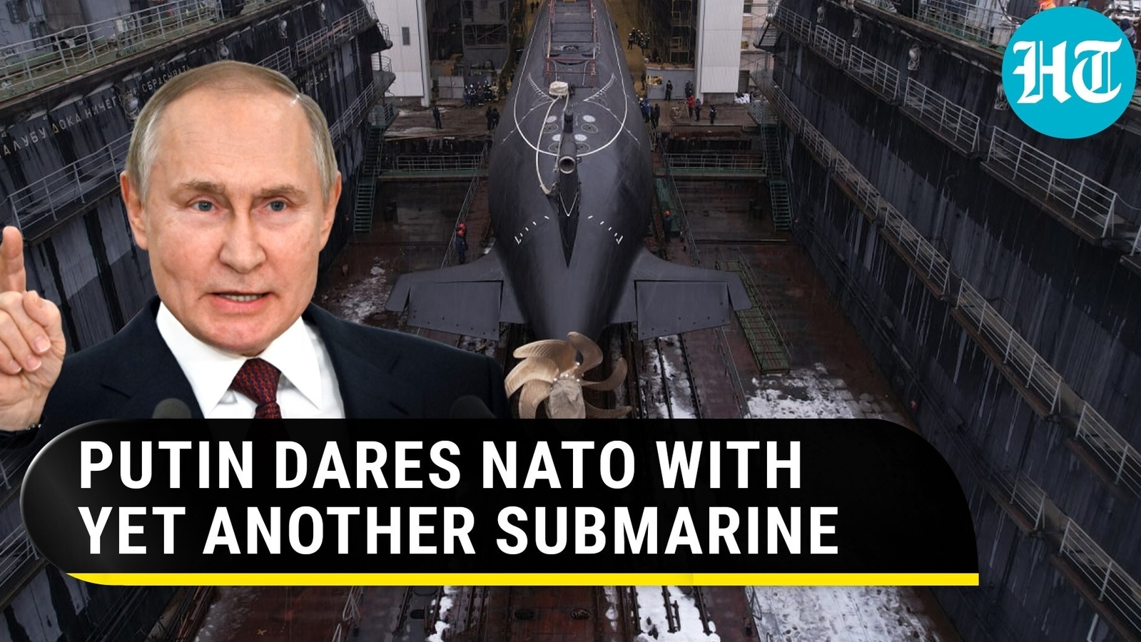 Putin's submarine dare to Biden & Europe; Russia fires missiles in show ...