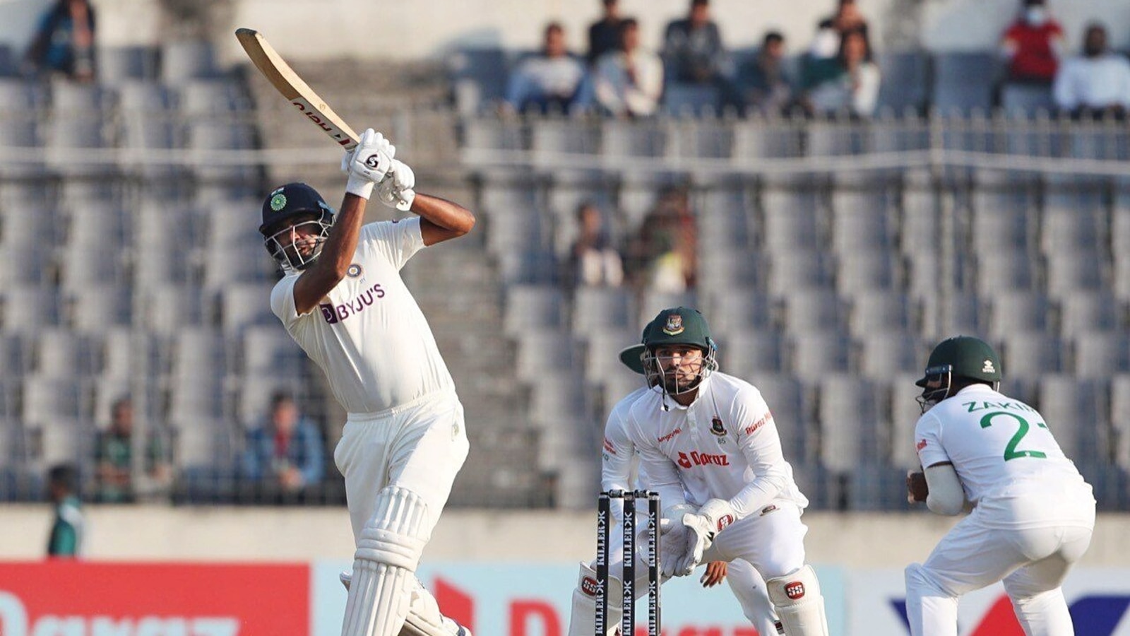 India vs Bangladesh 2nd Test Day 4 Highlights R Ashwin, Shreyas Iyer take it over the line, IND beat BAN by 3 wickets Hindustan Times