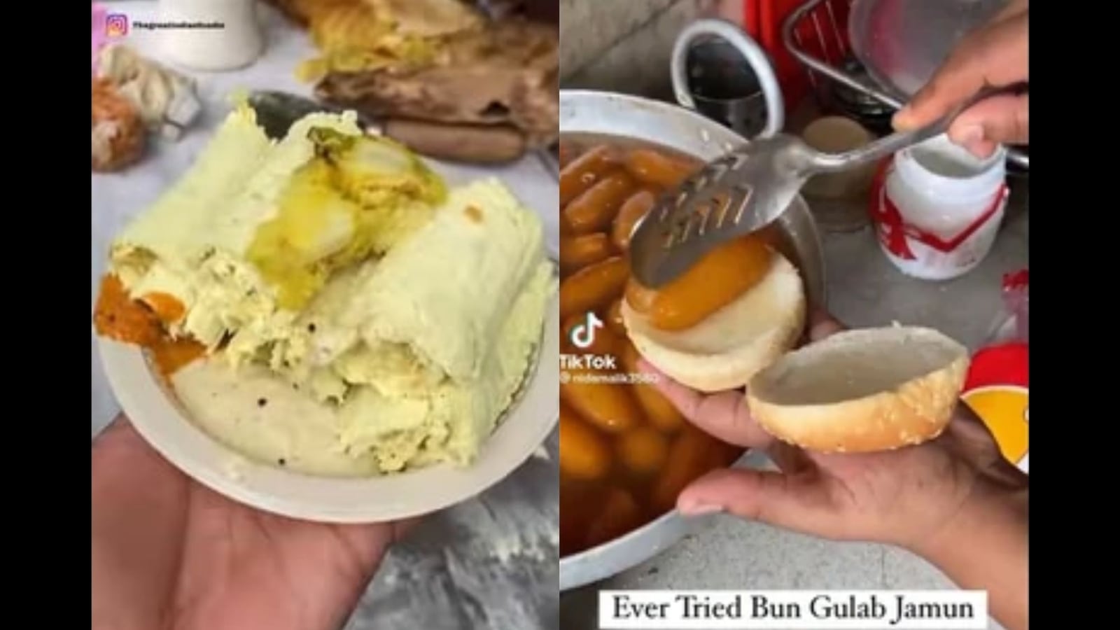 Masala dosa ice cream to gulab jamun burger: 5 bizarre food combinations that went viral this year