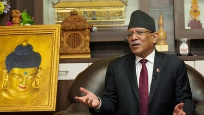 Prachanda: Maoist communist party leader Pushpa Kamal Dahal is seen. (AP) Prachanda: Maoist communist party leader Pushpa Kamal Dahal is seen. (AP)