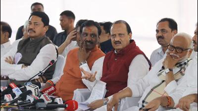 Ajit Pawar became leader of the opposition in the assembly after the Eknath Shinde government came to power in June this year. According to reports at the time, party chief Sharad Pawar was in favour of making Jayant Patil the opposition leader but Ajit did not let it happen and took the position for himself. (HT PHOTO) Ajit Pawar became leader of the opposition in the assembly after the Eknath Shinde government came to power in June this year. According to reports at the time, party chief Sharad Pawar was in favour of making Jayant Patil the opposition leader but Ajit did not let it happen and took the position for himself. (HT PHOTO)