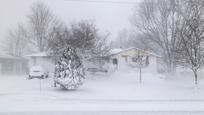 Hundreds of thousands of homes and businesses were without power on Christmas eve.&nbsp; (REUTERS)