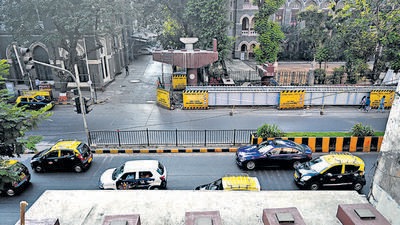 Mumbai, India - Jan. 1, 2020: A view of the Himalaya Bridge under constructed at Chhatrapati Shivaji Maharaj Terminus in Mumbai, India, on Wednesday, January 1, 2020. (Photo by Satish Bate/ Hindustan Times) (Hindustan Times) Mumbai, India - Jan. 1, 2020: A view of the Himalaya Bridge under constructed at Chhatrapati Shivaji Maharaj Terminus in Mumbai, India, on Wednesday, January 1, 2020. (Photo by Satish Bate/ Hindustan Times) (Hindustan Times)