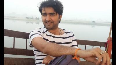 Paras Mehta on his last visit to Vrindavan. Paras Mehta on his last visit to Vrindavan.