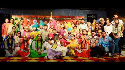 Participants of GADVASU’s inter-college youth festival. Participants of GADVASU’s inter-college youth festival.