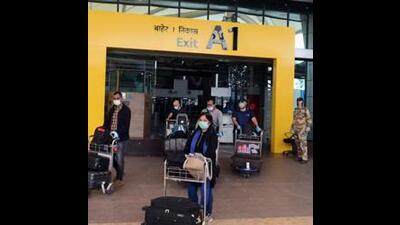 Pune airport will introduce DigiYatra - a virtual method of facial verification – to reduce congestion outside the airport by early next year (HT FILE PHOTO)