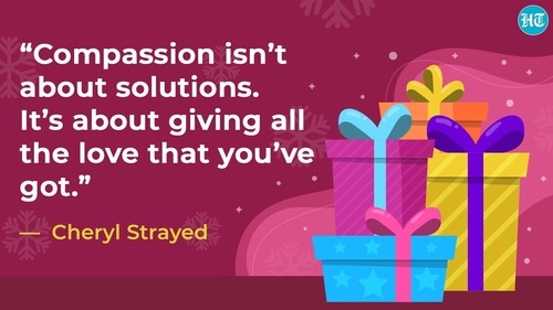 Boxing Day celebrates kindness and compassion. Boxing Day celebrates kindness and compassion.