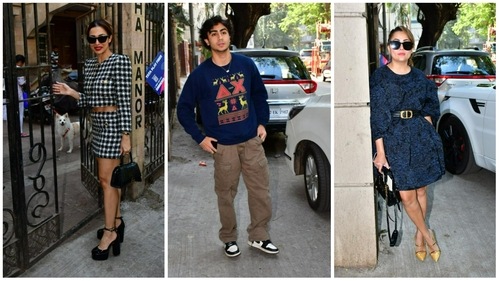Malaika Arora, Arhaan Khan, Amrita Arora unite for Christmas lunch. (Varinder Chawla) Malaika Arora, Arhaan Khan, Amrita Arora unite for Christmas lunch. (Varinder Chawla)