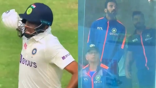 R Ashwin' Rahul Dravid with KL Rahul and Virat Kohli