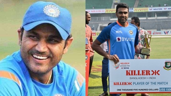 Virender Sehwag; R Ashwin