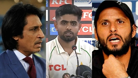 Ramiz Raja; Babar Azam; Shahid Afridi