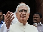 Veteran Congress leader and former Union minister Salman Khurshid.(File photo) Veteran Congress leader and former Union minister Salman Khurshid.(File photo)