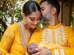 Sonam Kapoor and Anand Ahuja's son Vayu Kapoor Ahuja celebrated his first Christmas this year with his family. Sonam Kapoor and Anand Ahuja's son Vayu Kapoor Ahuja celebrated his first Christmas this year with his family.