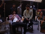Prabhas' look from the sets of Raja Deluxe. Prabhas' look from the sets of Raja Deluxe.