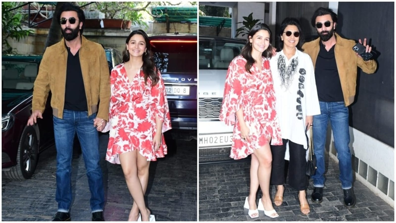 Alia Bhatt Grabbed The Limelight In A Mini Floral Printed Dress With A  Jacket, Worth Rs. 3 Lakh
