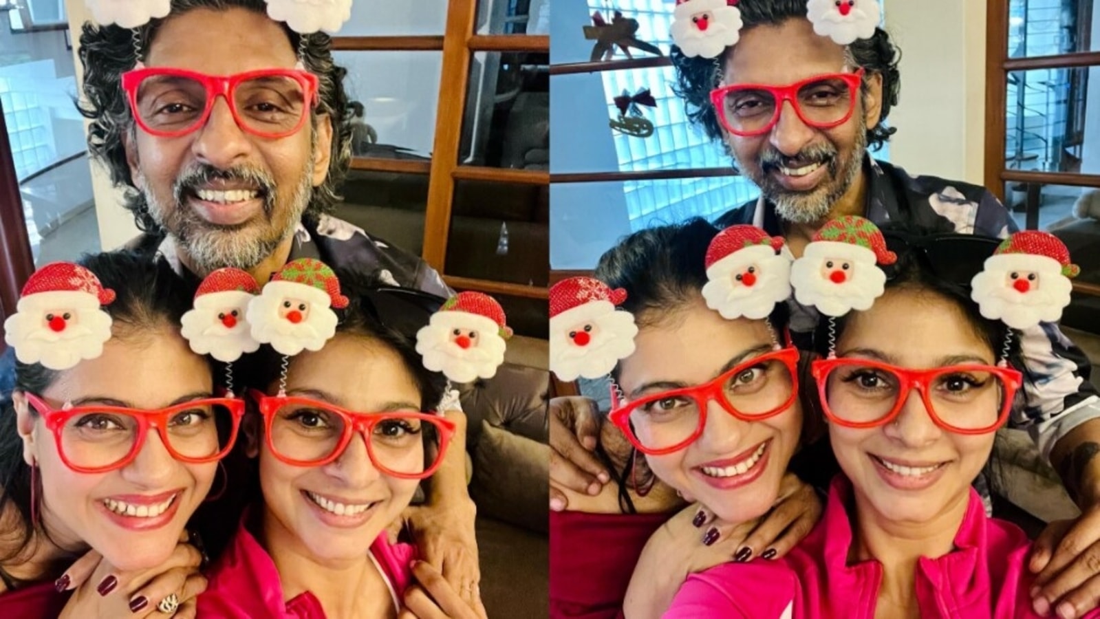 Inside Kajol, sister Tanishaa Mukerji's Christmas celebrations: ‘Here’s to being our very own Santa Claus'