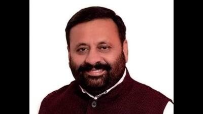 “It was the need of the hour to have an able leader like Rajneesh Dhiman as the BJP’s district head of Ludhiana. Due to his affable nature, Dhiman became first choice of the top leadership of the state BJP,” said BJP Bikram Singh Sidhu. (HT FILE PHOTO)