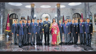 Not mandatory, but female cadets at NDA go for crew cuts Not mandatory, but female cadets at NDA go for crew cuts