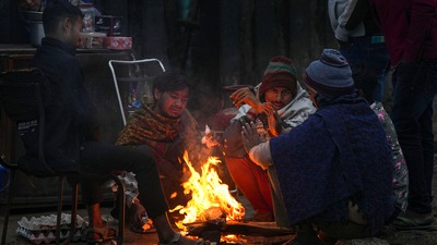 "Today, cold wave to severe cold wave conditions prevailed at isolated pockets over Rajasthan and cold wave conditions prevailed at isolated pockets over Haryana and Delhi," IMD tweeted. (PTI) "Today, cold wave to severe cold wave conditions prevailed at isolated pockets over Rajasthan and cold wave conditions prevailed at isolated pockets over Haryana and Delhi," IMD tweeted. (PTI)