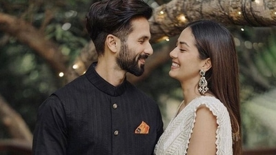 Shahid Kapoor is all smiles as he celebrates wife Mira Rajput's achievement. Shahid Kapoor is all smiles as he celebrates wife Mira Rajput's achievement.
