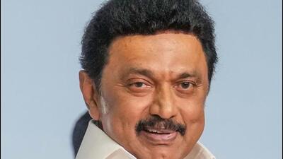 Tamil Nadu chief minister M K Stalin Stalin said on Monday felicitated CPI veteran leader R Nallakannu on his 98th birthday. (PTI) Tamil Nadu chief minister M K Stalin Stalin said on Monday felicitated CPI veteran leader R Nallakannu on his 98th birthday. (PTI)