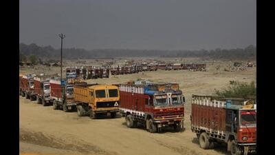 The rate between 0.5 km to 50 km will be vary between  ₹ 68.49 to  ₹ 349.82 per tonne and rates for 51 km to 100 km will be applicable between  ₹ 352.61 to  ₹ 467.95 per tonne. (HT file photo)