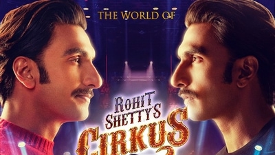 Poster of Ranveer Singh-starrer Cirkus. Poster of Ranveer Singh-starrer Cirkus.