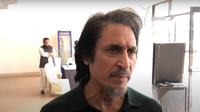 Former PCB Chief Ramiz Raja Former PCB Chief Ramiz Raja
