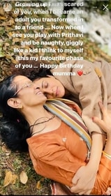 Kangana Ranaut wishes mother Asha Ranaut on birthday via Instagram Stories. Kangana Ranaut wishes mother Asha Ranaut on birthday via Instagram Stories.