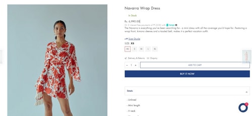 Price of the dress Alia Bhatt wore for the Christmas lunch. (summersomewhereshop.com)