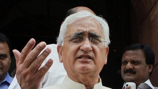 Veteran Congress leader and former Union minister Salman Khurshid.(File photo)