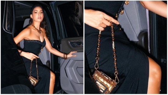 Micro Bags: Micro bags is one of 2022's biggest trend. This trend has been going on since 2017 and is still ruling the bag industry.&nbsp;(Instagram/@norafatehi)