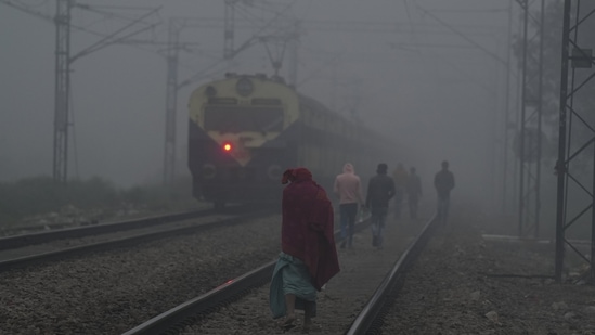 On Christmas, the temperature dropped to 3°C in some areas of Delhi. The weather department predicted the cold wave conditions to prevail over the next few days.&nbsp;(PTI)