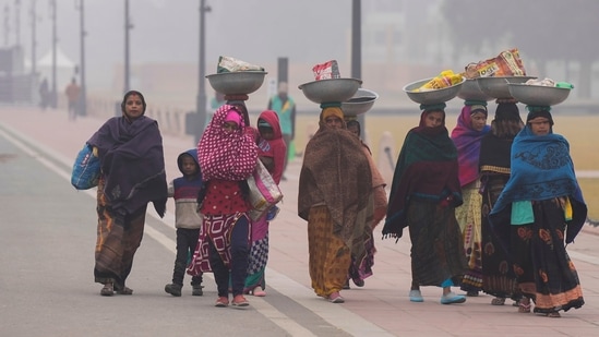 Meanwhile, in parts of Rajasthan, intense cold conditions and fog affected normal life on Monday, with sub-zero temperatures being recorded in Sikar's Fatehpur.&nbsp;(PTI)
