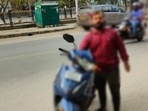 The man blamed 10-minute delivery services for putting pressure on delivery executives.( Parag Jain/Twitter) The man blamed 10-minute delivery services for putting pressure on delivery executives.( Parag Jain/Twitter)