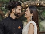 Shahid Kapoor and Mira Rajput's home was all decked up for an intimate house party. Shahid Kapoor and Mira Rajput's home was all decked up for an intimate house party.