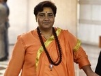 Pragya Thakur had said Hindus have the right to respond to those who attack them and their dignity as she spoke about the killing of Hindu activists.(HT Photo) Pragya Thakur had said Hindus have the right to respond to those who attack them and their dignity as she spoke about the killing of Hindu activists.(HT Photo)