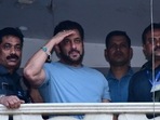 Salman Khan on his 57th birthday in Mumbai. (Varinder Chawla) Salman Khan on his 57th birthday in Mumbai. (Varinder Chawla)