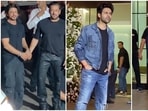 Salman Khan rings in birthday; Shah Rukh Khan, Kartik Aaryan, Sonakshi Sinha and more stars attend. Salman Khan rings in birthday; Shah Rukh Khan, Kartik Aaryan, Sonakshi Sinha and more stars attend.