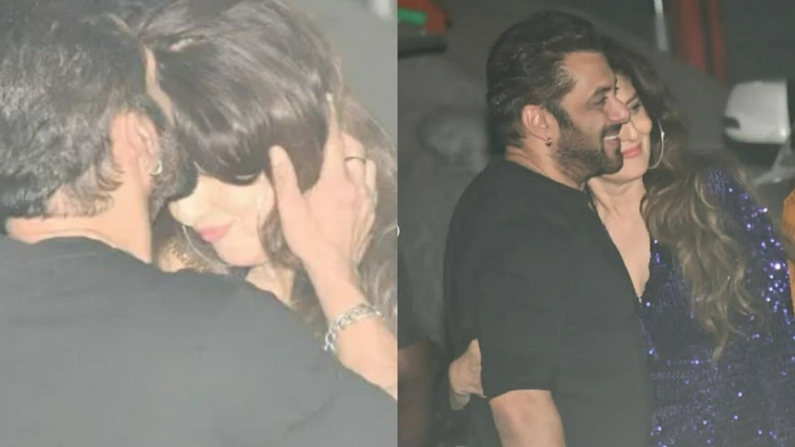 1598px x 900px - Salman Khan plants sweet kiss on ex Sangeeta Bijlani's forehead at birthday  | Bollywood - Hindustan Times
