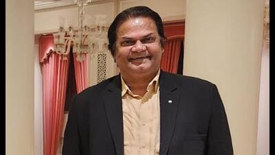 Actor Akhilendra Mishra on his recent visit to Lucknow. (Instagram) Actor Akhilendra Mishra on his recent visit to Lucknow. (Instagram)