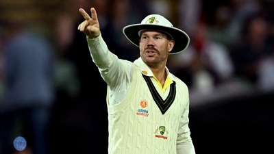 Australian player David Warner during a Test match. (AFP) Australian player David Warner during a Test match. (AFP)