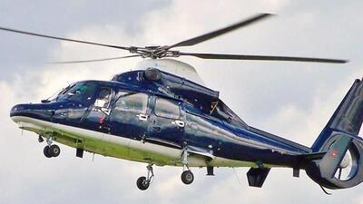 Dauphin make helicopter (Dauphin SA365N, VT-ENU) (Representative Photo)