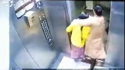 Purported CCTV footage of Koul, who is an advocate, assaulting Anita in an elevator a fortnight ago has surfaced on social media websites. HT has not independently verified the authenticity of the video. Purported CCTV footage of Koul, who is an advocate, assaulting Anita in an elevator a fortnight ago has surfaced on social media websites. HT has not independently verified the authenticity of the video.