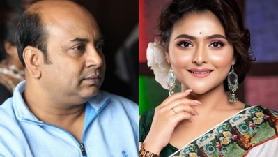 Aindrila Sharma played the role of Anirban Chakrabarti's daughter in a film. Aindrila Sharma played the role of Anirban Chakrabarti's daughter in a film.