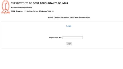 ICMAI Intermediate and Final admit cards released at icmai.in ICMAI Intermediate and Final admit cards released at icmai.in