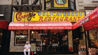 New York's Carnegie Deli was founded in 1934. (Ei Katsumata/Alamy Stock Photo) New York's Carnegie Deli was founded in 1934. (Ei Katsumata/Alamy Stock Photo)